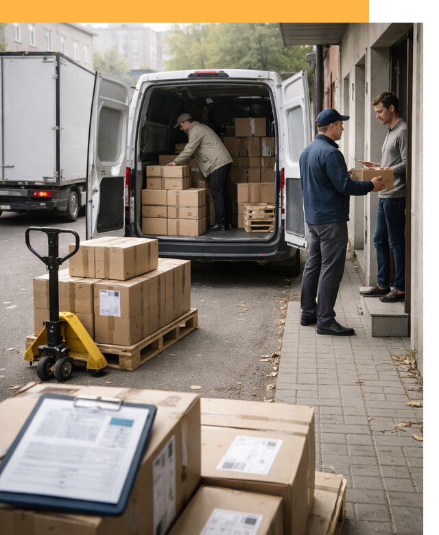 Доставка грузов от двери до двери с таможней от 47781 руб.