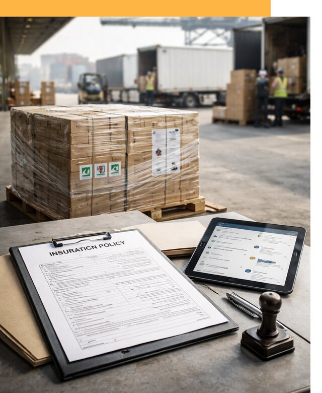 Страхование международных грузов от 3716 руб, полная защита