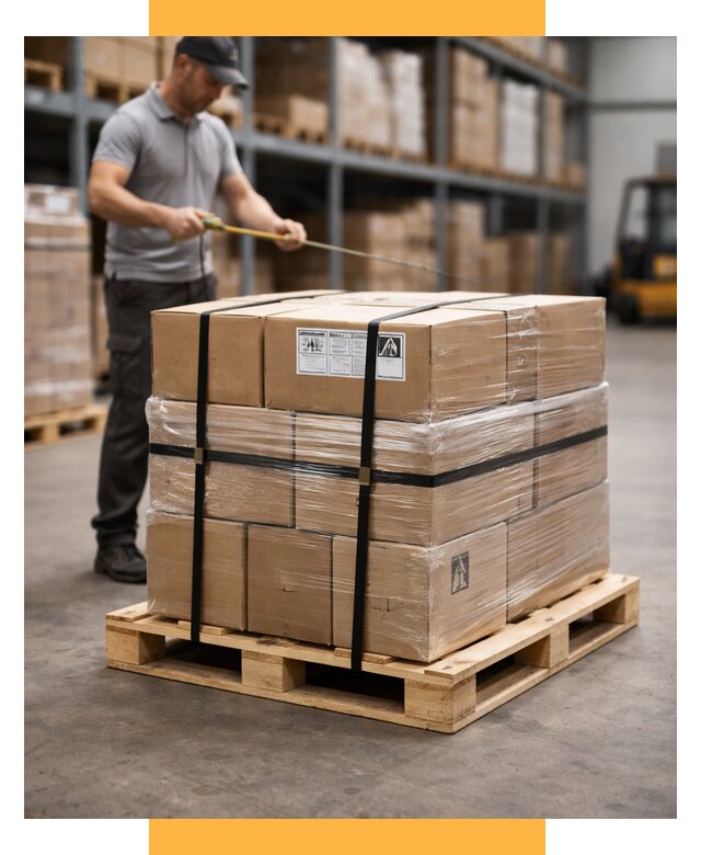 Упаковка и паллетирование грузов от 3716 р. | СетСервис-Ктн