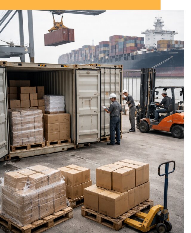 Контейнерные перевозки из Китая под ключ от 127416 руб/контейнер