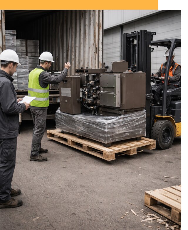 Доставка промышленного оборудования из Европы от 47781