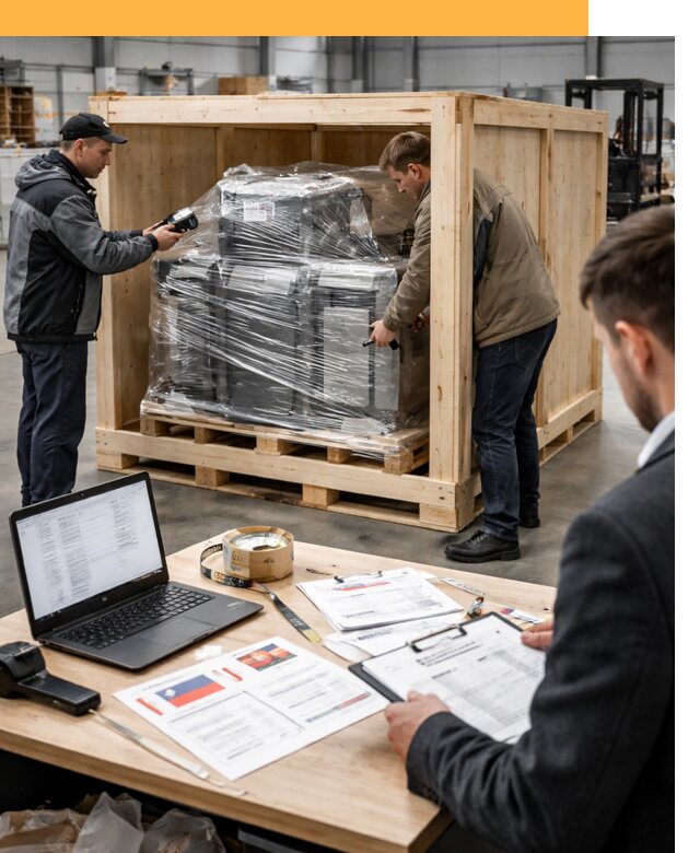 Доставка промышленного оборудования из США от 69017 руб