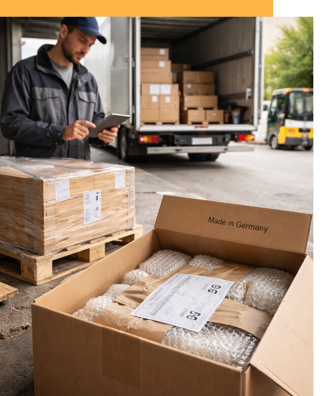 Доставка грузов из Германии от 47781 руб с таможенным оформлением