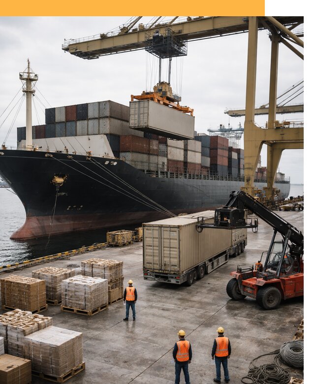 Морские перевозки из Индии: доставка FCL/LCL, таможня от 127416