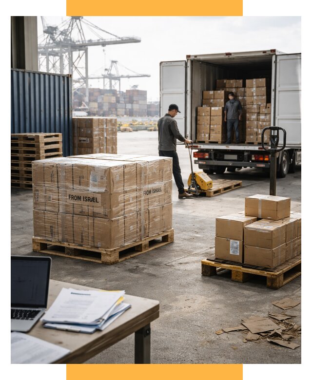 Доставка грузов из Израиля от 15927 р., логистика от СетСервис-Ктн