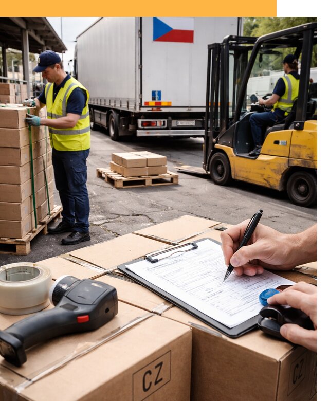 Доставка грузов в Чехию от 37163 руб, международные перевозки