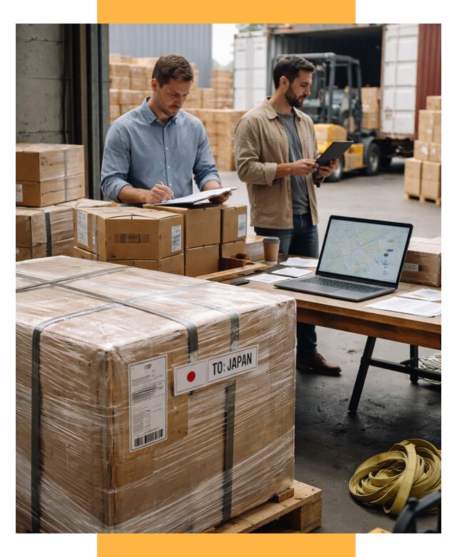Доставка грузов в Японию от 26545 р., логистика СетСервис-Ктн
