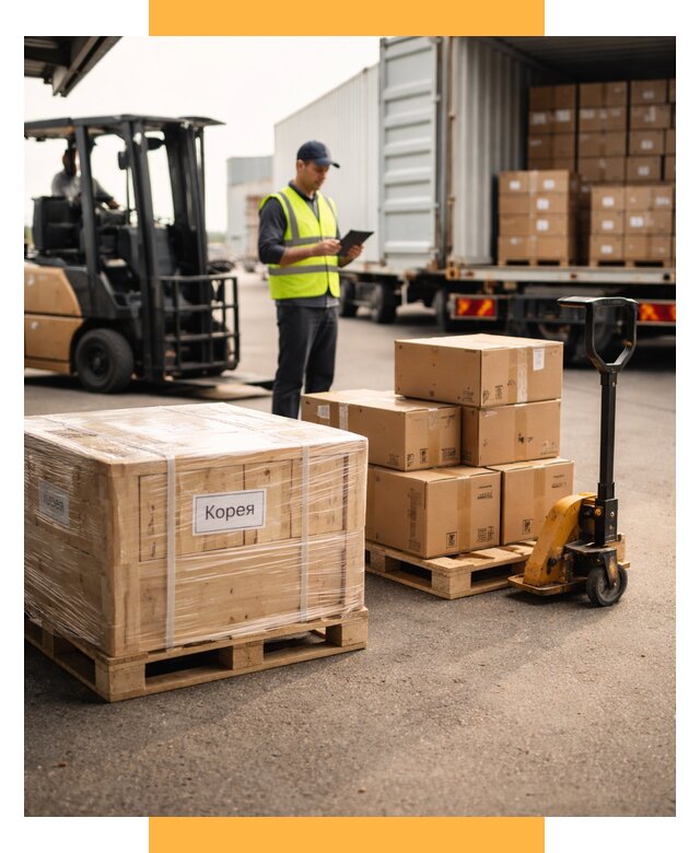 Доставка грузов в Корею из России от 37163 р. | СетСервис-Ктн