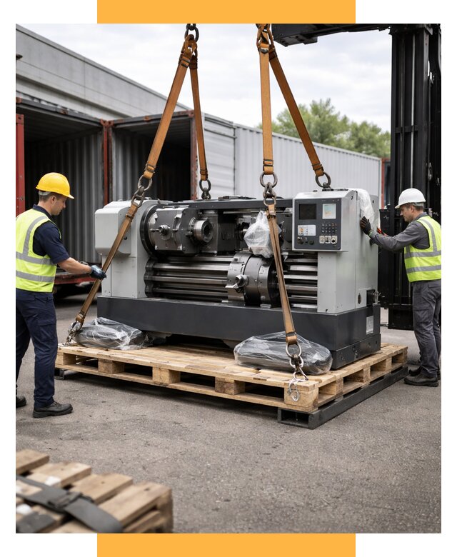 Перевозка станков и таможня от 63708 р. | СетСервис-Ктн логистика