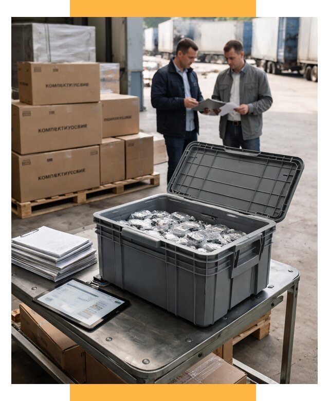 Перевозка комплектующих из Китая от 6902 р. | СетСервис-Ктн