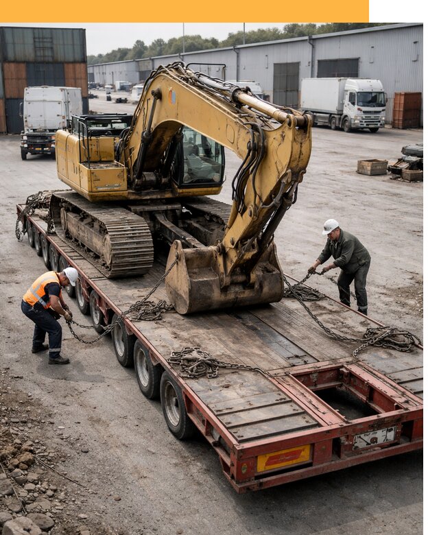 Перевозка спецтехники по России и миру от 47781 руб