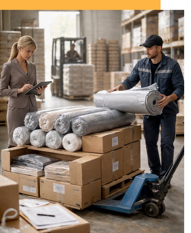 Перевозка текстиля по миру от 15927 руб. с таможней и страхованием