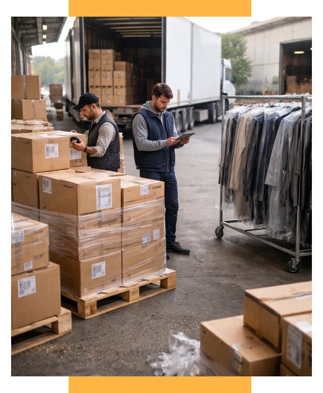 Перевозка и доставка одежды из Китая от 7964 р., СетСервис-Ктн