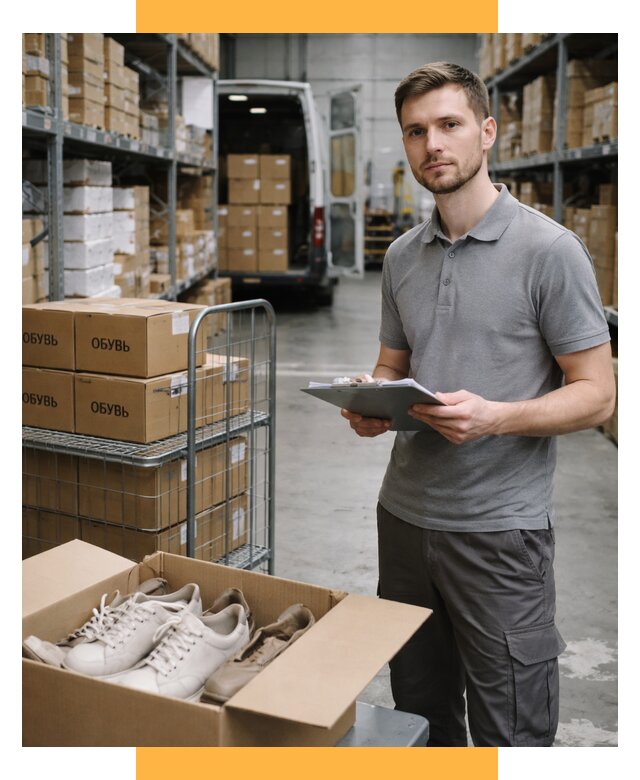 Доставка обуви из Китая и Турции от 4778 р. СетСервис-Ктн