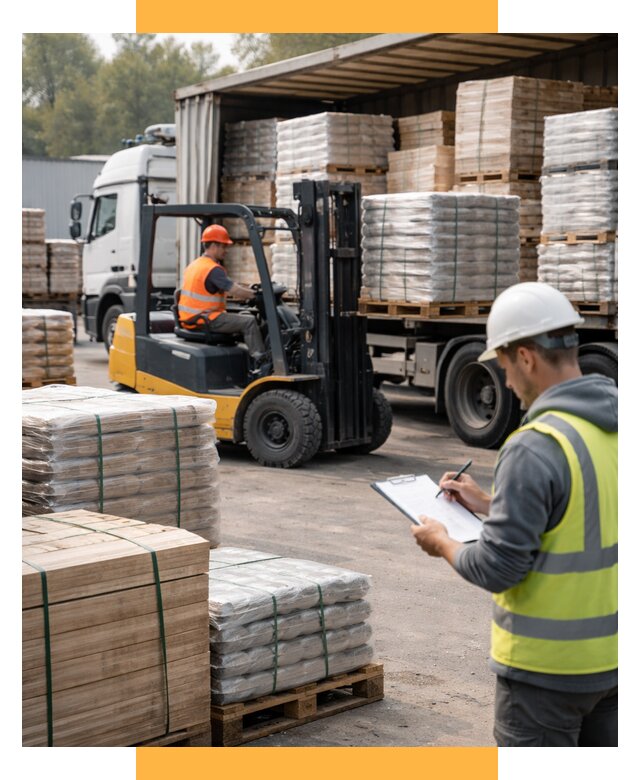 Перевозка строительных материалов от 5840 р. | СетСервис-Ктн