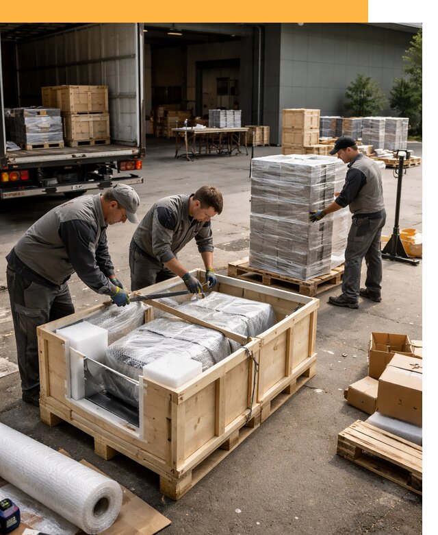 Перевозка выставочных грузов по миру от 26545 руб за м2 с таможней