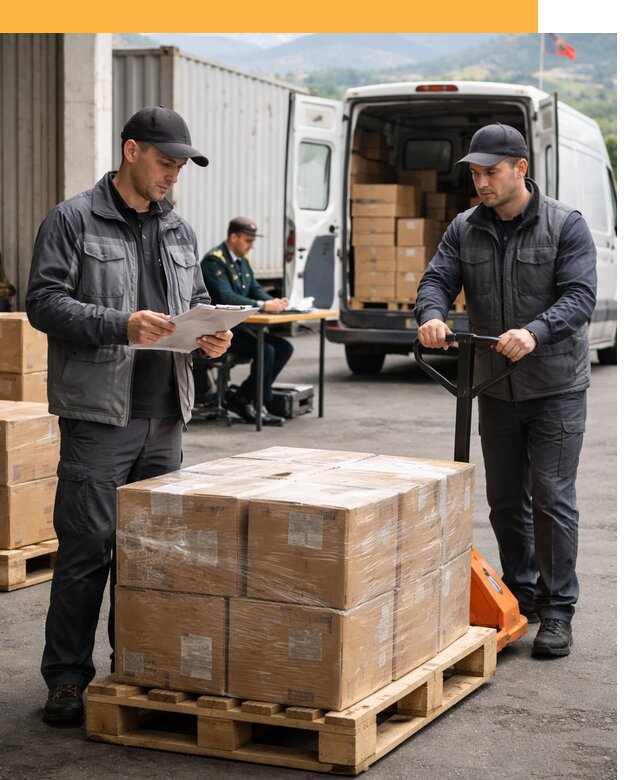 Доставка грузов через Армению, быстрая таможенная очистка от 26545