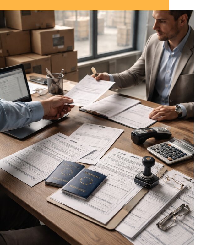 Таможенное оформление грузов из Европы от 9025 руб