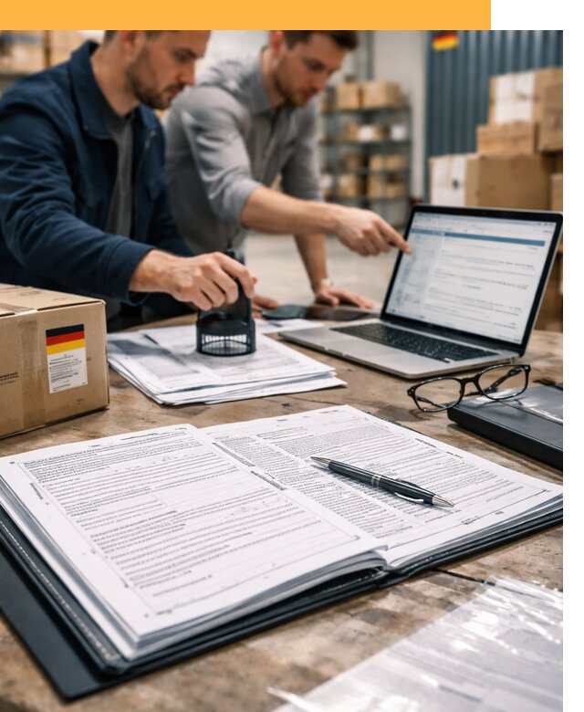 Таможенное оформление грузов из Германии от 9556 руб.