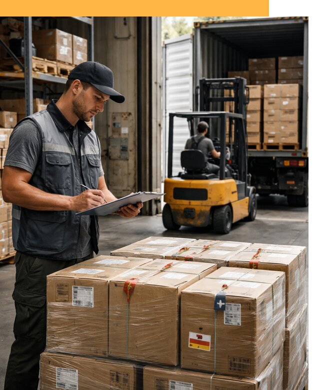 Реэкспорт товаров с таможенным оформлением и доставкой от 12742