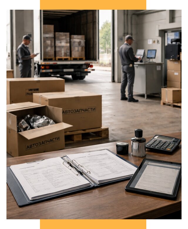 Таможенное оформление автозапчастей под ключ от 9025 р., СетСервис-Ктн