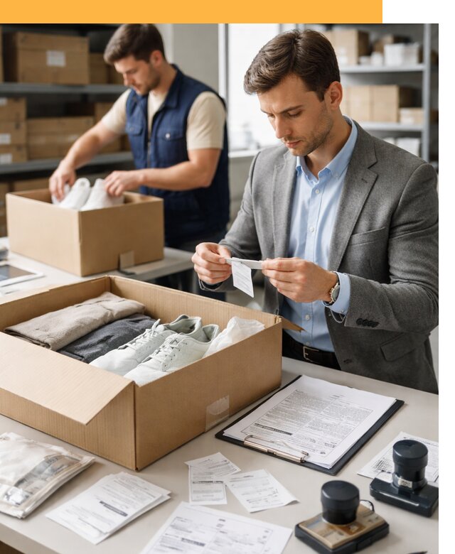 Таможенное оформление одежды и обуви по выгодной цене от 6902 руб