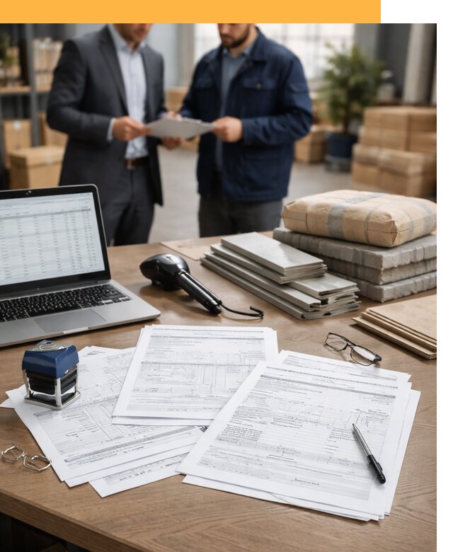 Таможенное оформление строительных материалов от 9025 руб.