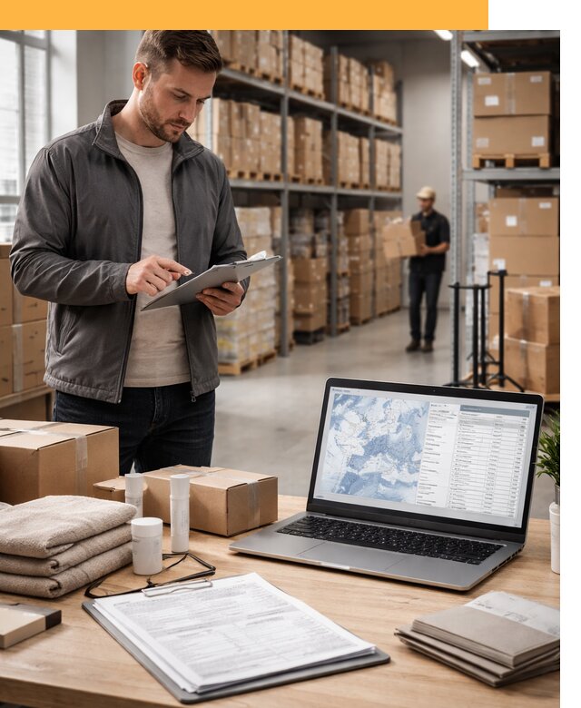 Закупка товаров в Европе под ключ: доставка, таможня от 7964 руб