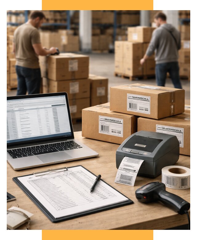 Маркировка импортных товаров от 4778 р. под ключ, СетСервис-Ктн