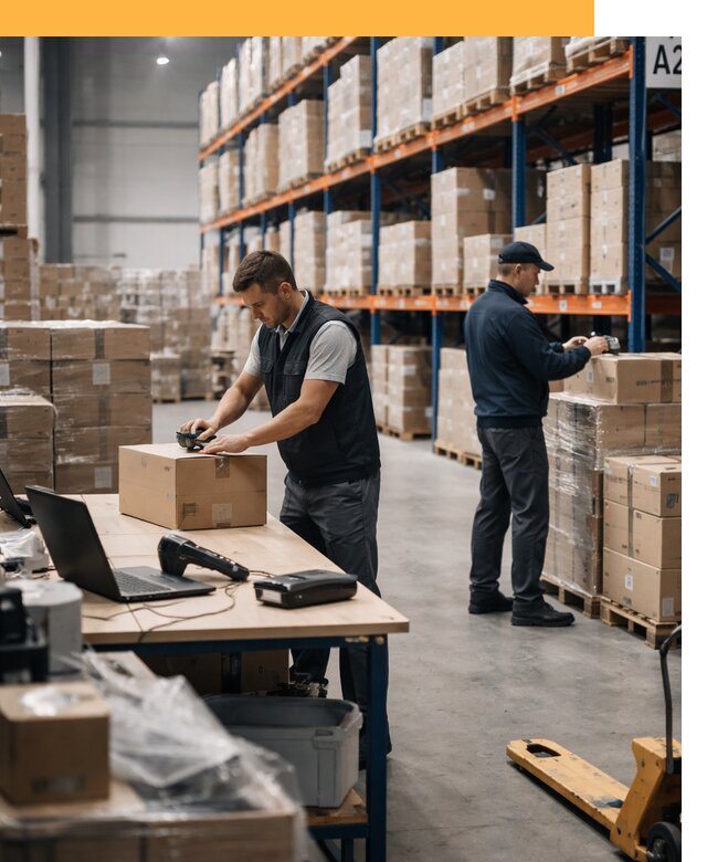 Склад консолидации в Европе: хранение, сортировка от 6902